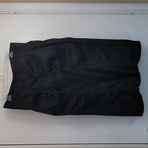 NWT Ronen Chen Pauline Skirt Black US Size 10